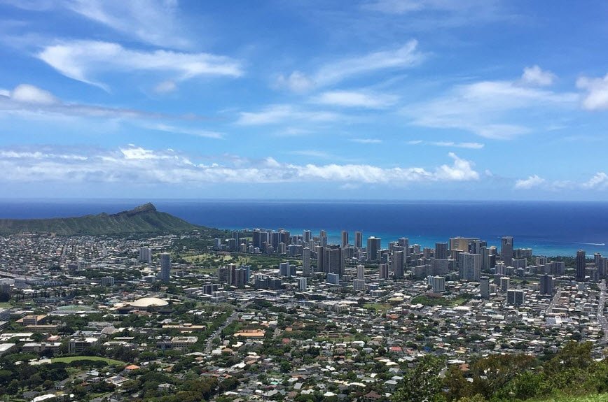 Puʻu ʻUalakaʻa State Wayside, Hawaii, USA
